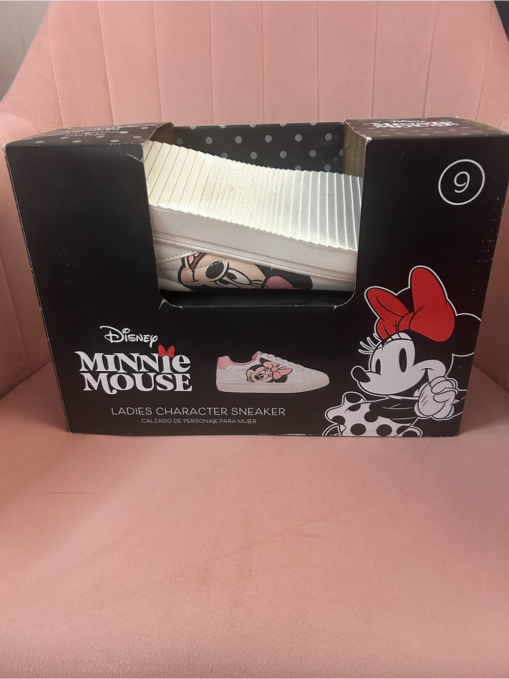 Disney Minnie Mouse Ladies Character Sneakers